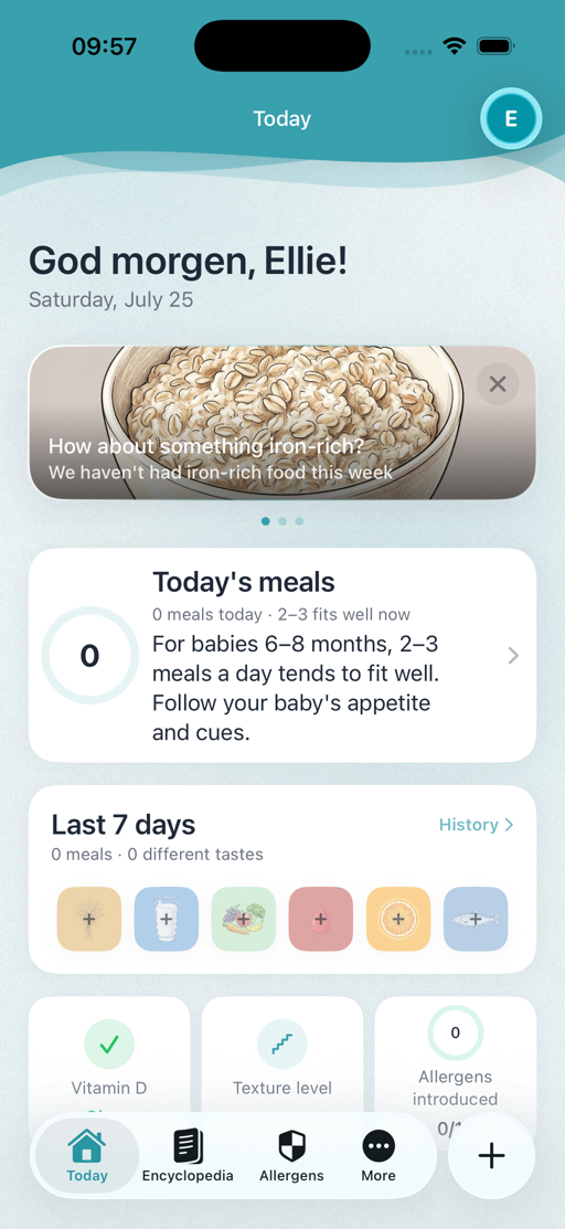 Småbiter App Screenshot